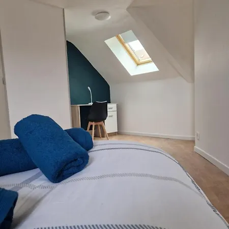 Proche Nausicaa, Gare & Remparts, Spacieuse Maison 3 Chambres, Cour Privee, Parking Gratuit & Adaptee Aux Velos Vakantiehuis Boulogne-sur-Mer