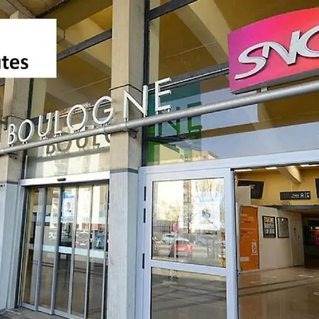 Proche Nausicaa, Gare & Remparts, Spacieuse Maison 3 Chambres, Cour Privee, Parking Gratuit & Adaptee Aux Velos Boulogne-sur-Mer