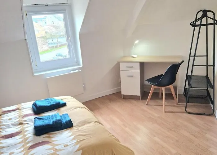Proche Nausicaa, Gare & Remparts, Spacieuse Maison 3 Chambres, Cour Privee, Parking Gratuit, Adaptee Aux Velos *