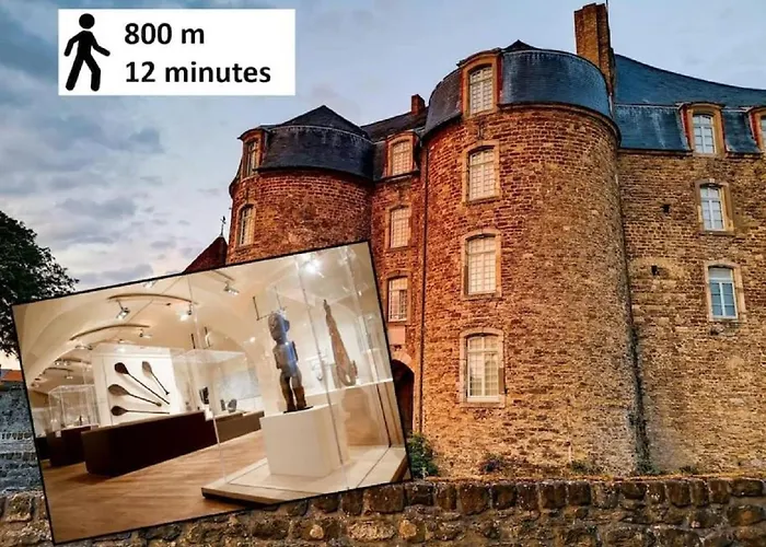 Ferienhaus Proche Nausicaa, Gare & Remparts, Spacieuse Maison 3 Chambres, Cour Privee, Parking Gratuit, Adaptee Aux Velos *
