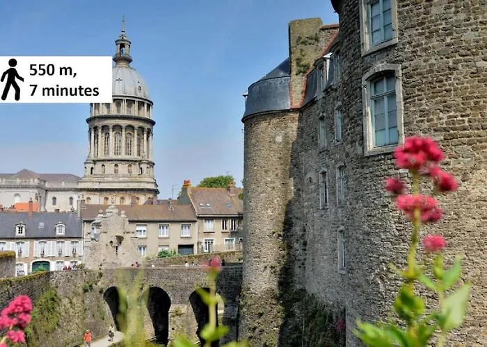 Proche Nausicaa, Gare & Remparts, Spacieuse Maison 3 Chambres, Cour Privee, Parking Gratuit, Adaptee Aux Velos *