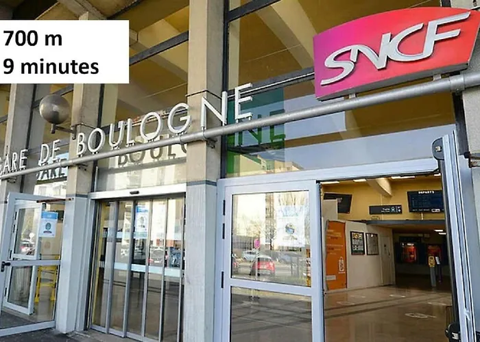 Proche Nausicaa, Gare & Remparts, Spacieuse Maison 3 Chambres, Cour Privee, Parking Gratuit, Adaptee Aux Velos Boulogne-sur-Mer