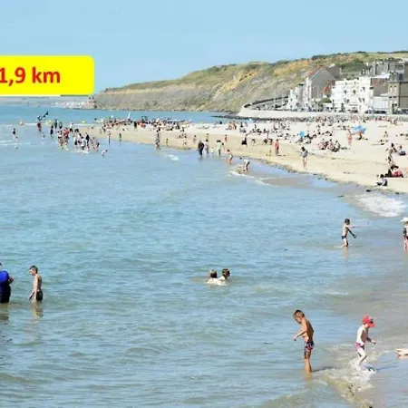 Proche Nausicaa, Gare & Remparts, Spacieuse Maison 3 Chambres, Cour Privee, Parking Gratuit & Adaptee Aux Velos