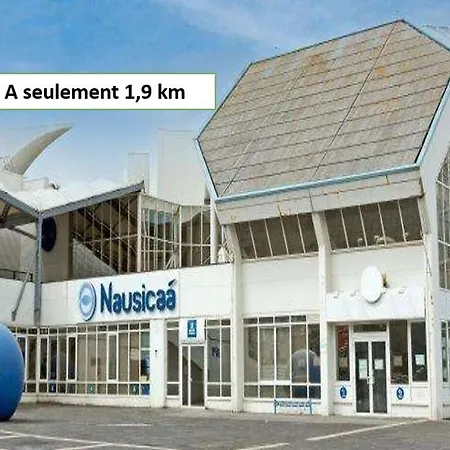 Proche Nausicaa, Gare & Remparts, Spacieuse Maison 3 Chambres, Cour Privee, Parking Gratuit & Adaptee Aux Velos * Boulogne-sur-Mer