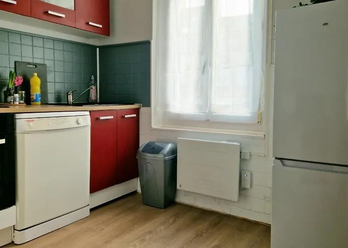 Hébergement de vacances Spacieuce Maison Proche De Nausicaa, Gare Et Remparts, 3 Chambres, Free Parking, Netflix, Primes Video, Free Wifi, Bicycle Parking Boulogne-sur-Mer